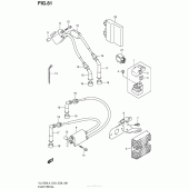 Схема узла: Электрооборудование (Vl1500Bl4 E03) для Suzuki VL1500 Boulevard C90 B.O.S.S