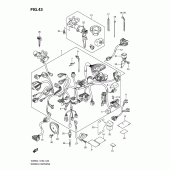 Схема вузла: Електропроводка (Vz800l1 e19) ​​для Suzuki VZ800 Intruder M800/ Boulevard M50