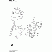 Схема вузла: Кожух фари для Suzuki GSX-S1000