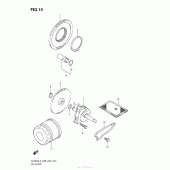 Схема вузла: Масляний насос Suzuki VZ1500 Boulevard M90