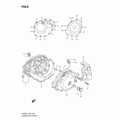 Схема вузла: Кришки картера для Suzuki DL650 V-Strom