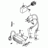 Схема вузла: Електроустаткування для Suzuki DR650 DR650R