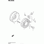 Схема узла: Статор & Ротор для Suzuki GSX1300 Hayabusa
