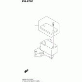 Схема вузла: Кришка головного гальмівного (Опція) для Suzuki AN650 Burgman (E