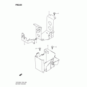 Схема узла: Крепление аккумулятора для Suzuki VLR1800 Intruder C1800R/ Boulevard C109R