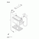 Схема вузла: Акумулятор (Gsx650fl1 e24) для Suzuki GSX650