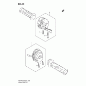 Схема узла: Пульт управления рулевой для Suzuki GSX-R750