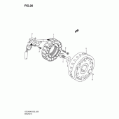 Схема узла: Статор & Ротор для Suzuki VZ1500 Intruder M1500