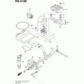 Схема вузла: Електроустаткування (Gsx-S1000Al7 E33) для Suzuki GSX-S1000