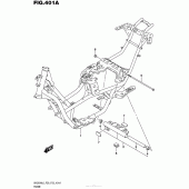 Схема узла: Рама для Suzuki UH200 Burgman
