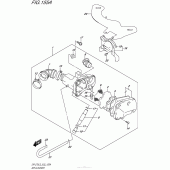 Схема узла: Воздушный фильтр для Suzuki DR-Z70