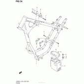 Схема узла: Рама для Suzuki LS650 Boulevard S40
