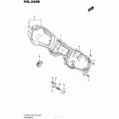 Схема вузла: Speedometer (Dl650Al6 E33) для Suzuki DL650 V-Strom