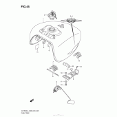 Схема узла: Топливный бак (Vz1500L3 E33) для Suzuki VZ1500 Boulevard M90