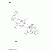 Схема вузла: Балансувальний вал для Suzuki GSX-R750