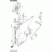 Схема узла: Задний тормозной цилиндр для Suzuki VL1500 Boulevard C90T B.O.S.S