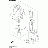 Схема вузла: Паливний насос Suzuki GSX-R1000