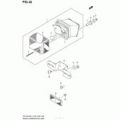 Схема узла: Задний фонарь (Стоп-сигнал) (Dr-Z400Sl3 E33) для Suzuki DR-Z400 DR-Z400S