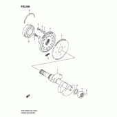 Схема вузла: Балансувальний вал (Model l0) для Suzuki VZR1800 Intruder M1800R/ Boulevard M109R