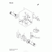Схема вузла: Заднє крило для Suzuki RM-Z450