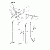 Схема вузла: Кермо & Тросики (Model n/p) для Suzuki GSX-R750
