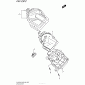 Схема вузла: Speedometer (Dl1000Al5 E33) для Suzuki DL1000 V-Strom