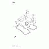 Схема узла: Клапанная крышка для Suzuki DR-Z250