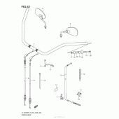 Схема вузла: Кермо & Тросики для Suzuki VL1500 Boulevard C90T BOSS