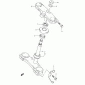 Схема вузла: Рульова траверса для Suzuki RGV250