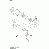 Схема узла: Балансировочный вал для Suzuki GSX1300 Hayabusa