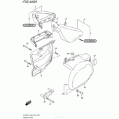 Схема вузла: Бічні панелі для Suzuki VZ1500 Boulevard M90