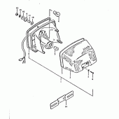 Схема узла: Задний фонарь (Стоп-сигнал) (E2,  e4,  e21) для Suzuki GSX750