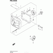 Схема вузла: Фара для Suzuki DR200 DR200S