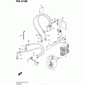 Схема вузла: Електроустаткування (Vz1500L6 E33) для Suzuki VZ1500 Boulevard M90