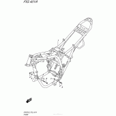 Схема вузла: Рама для Suzuki GW250 Inazuma