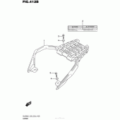 Схема вузла: Carrier (Dl650Al7 E28) для Suzuki DL650 V-Strom
