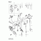 Схема вузла: Електропроводка для Suzuki RV125