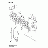 Схема вузла: Дросельна заслінка (Gsx-r1000k2) для Suzuki GSX-R1000