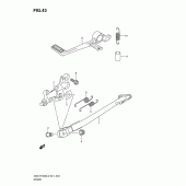 Схема узла: Подставка для Suzuki GSX-R1000