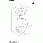 Схема вузла: Розетка для прикурювача (Опція) для Suzuki DL650 V-Strom