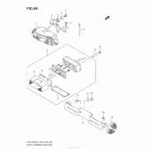 Схема узла: Задний фонарь (Стоп-сигнал) (Gsx-R600L3 E03) для Suzuki GSX-R600
