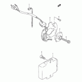 Схема вузла: Імпульсний датчик (Model t) для Suzuki GSX600 Katana
