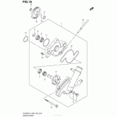Схема вузла: Водяний насос Suzuki DL650 V-Strom