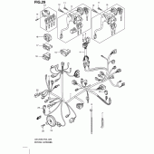 Схема узла: Электропроводка для Suzuki UX125 Sixteen