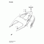 Схема вузла: Бічні панелі (Model k5) для Suzuki GSX-R600