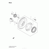 Схема узла: Привод стартера для Suzuki VZ1500 Boulevard M90