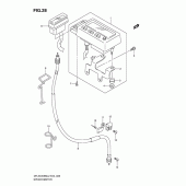 Схема узла: Спидометр для Suzuki DR-Z400 DR-Z400SM