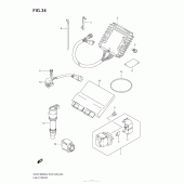 Схема узла: Электрооборудование (Gsx1300R L2 E33) для Suzuki GSX1300 Hayabusa