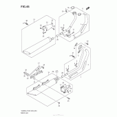 Схема узла: Выхлопная система (Vl800T E33) для Suzuki VZ800 Boulevard M50