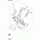 Схема вузла: Дросельна заслінка для Suzuki GW250 Inazuma